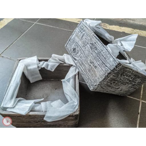beton kocka tál 2 db szett