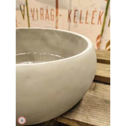 beton tál  kerek