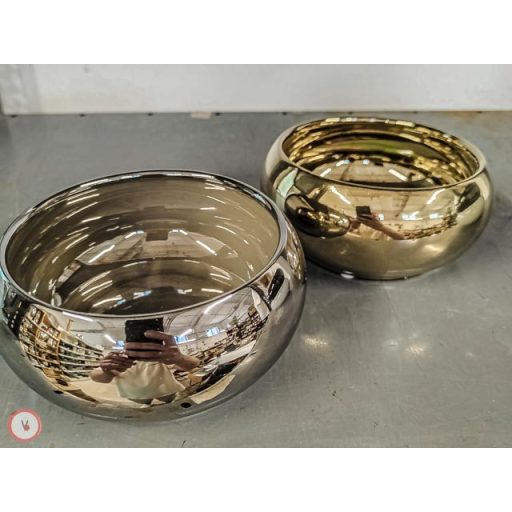 kerámia tál kerek magasfényű  