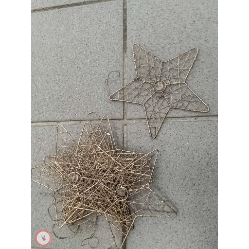 Dekor drót csillag