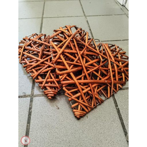 dekor fűz szív