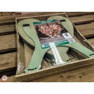 oázis szív vizes teli (45cm-es) támasztós 